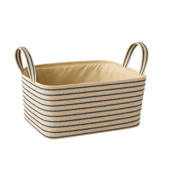 Cesto Algodão Navy 35x25cm - A\CASA