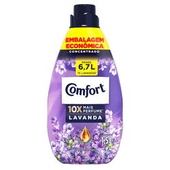 Amaciante de Roupa COMFORT Lavanda 1,5l Embalagem Econômica