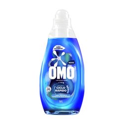 Lava Roupa Líquido OMO Ciclo Ràpido Ação Antiodor 1.4L
