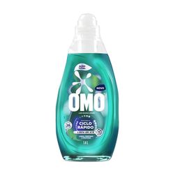 Lava Roupa Líquido OMO Ciclo Rápido Ação Total 1.4L
