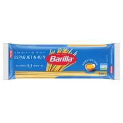 Massa BARILLA Espaguetinho N9 com Ovos 500g