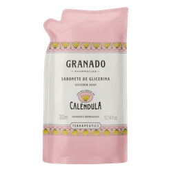 Refil Sabonete Líquido GRANADO Glicerina Calêndula 300ml