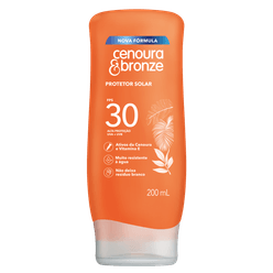 Protetor Solar CENOURA & BRONZE Fps30 200ml