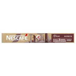 Café em Cápsula NESCAFÉ Farmers Origins Africas Intensidade 10 com 10 Cápsulas 44g