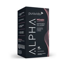 Suplemento PURAVIDA Alpha Wonen com 60 cápsulas