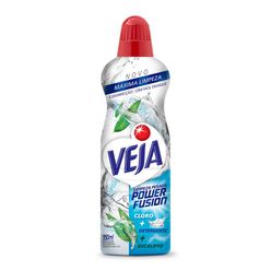 Limpador para Limpeza Pesada VEJA Power Fusion Pisos Cloro 1L