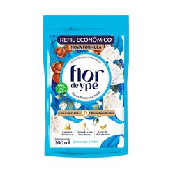 Sabonete Líquido FLOR DE YPÊ Rosas Brancas e Avelâ 200ml