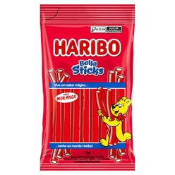 Bala HARIBO Sticks Morango 70g