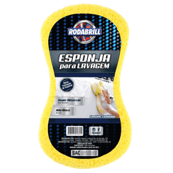 Esponja Automotiva RODABRILL para Lavagem com 1 unidade