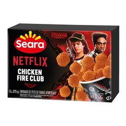 Empanado SEARA Netflix Stranger Things Fire Club Apimentado Congelado 275g