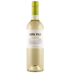 Vinho Branco Chileno CARTA VIEJA Sauvignon Blanc 750ml