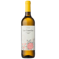 Vinho Espanhol LAS CAMELIAS Branco Garrafa 750ml