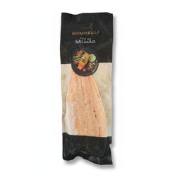 Filé de Salmão com Pele KOMDELLI Congelado kg
