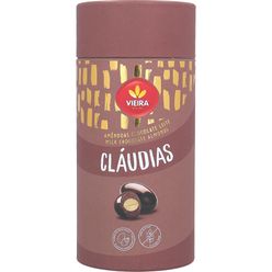 Amêndoas VIEIRA Cláudias cobertas com chocolate 180g