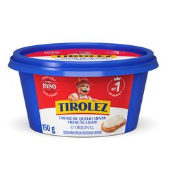 Creme de Queijo TIROLEZ Minas Frescal Light 150g
