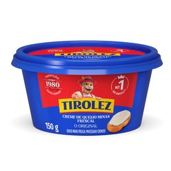 Creme de Queijo TIROLEZ Minas Frescal Original 150g