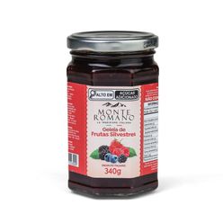 Geléia MONTE ROMANO Frutas Vermelhas 340g