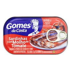 Sardinha GOMES DA COSTA Molho de Tomate 75g