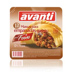 Massa Folhada Avanti Empanadas Para Forno Resfriada 350g