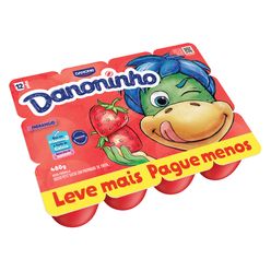 Petit Suisse Danoninho Morango 480g Leve Mais Pague Menos