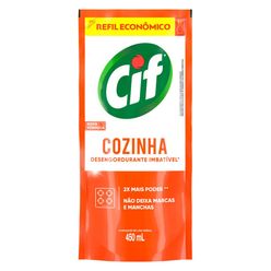 Limpador Especialista CIF Cozinha 450 ml Refil Econômico
