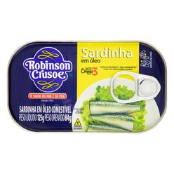 Sardinha ROBINSON CRUSOE Óleo 84g