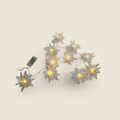 Cordão de Luz Flor Rustic Papel - A\CASA