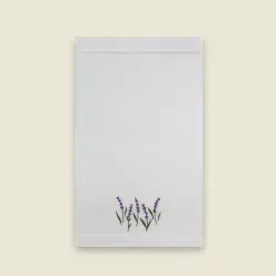 Toalha para Lavabo Lavanda Algodão 30x50 - A\CASA
