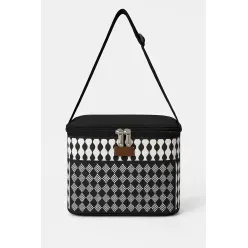 Bolsa Térmica Rio 5L Branco e Preto - A\CASA