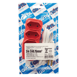 Extensão Múltipla Q-ÚTIL 2m Colorida