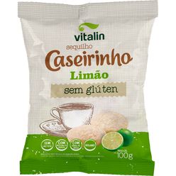 Biscoito VITALIN Sequilho Caseirinho Limão Sem Glúten e Lactose 100g