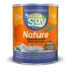 Alimento de Soja SUPRA SOY Nature Sem Lactose 300g
