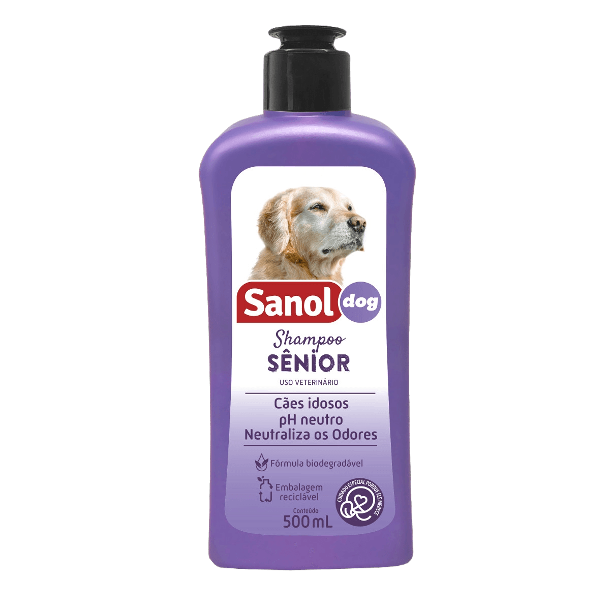 Shampoo Pet SANOL Dog Sênior 500ml
