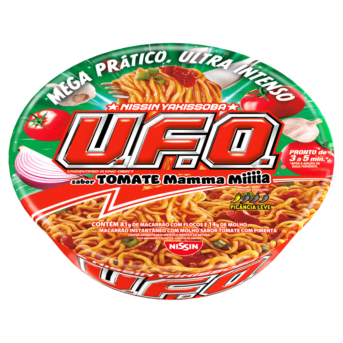 Macarrão NISSIN Ufo Tomate 97g