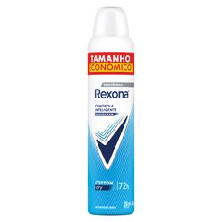 Desodorante REXONA Feminino Cotton Dry Aerosol 250ml Leve Mais Pague Menos