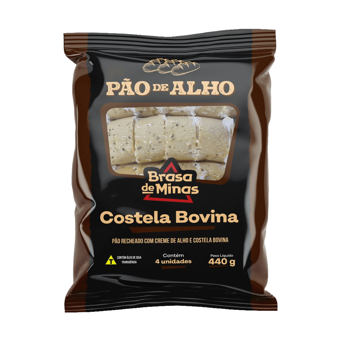 Pão de Alho BRASA DE MINAS Costela Bovina 440g