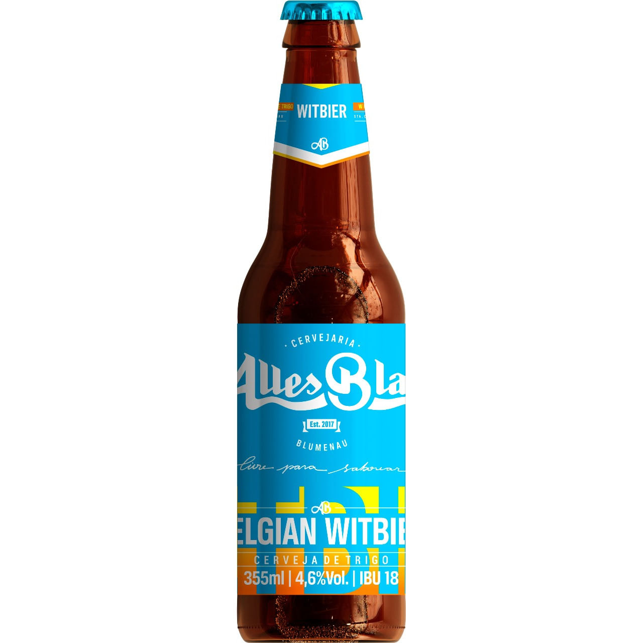 Cerveja ALLES BLAU Belgian Witbier 355ml