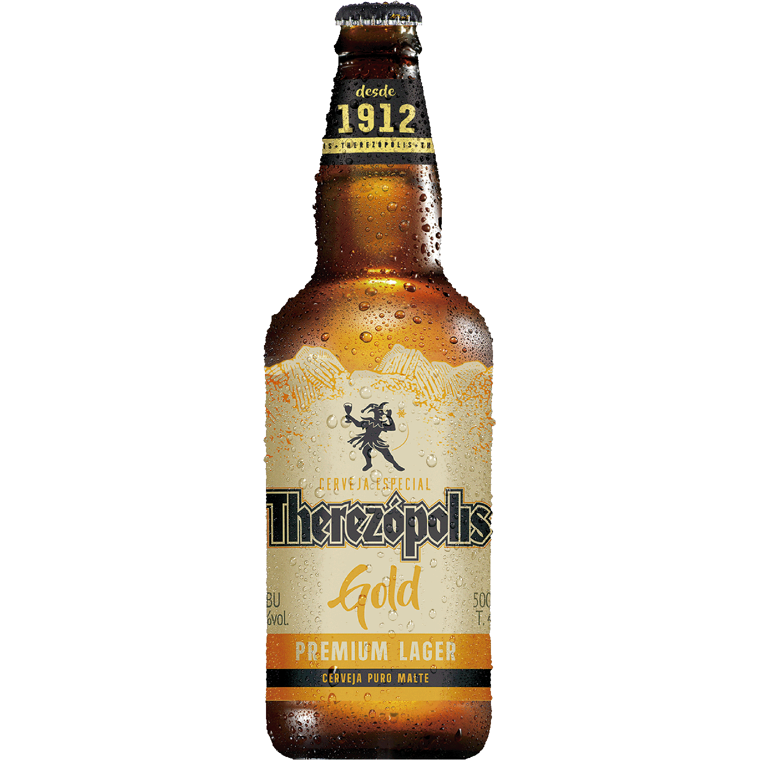 Cerveja THEREZOPOLIS Premium Lager Gold 500ml | Angeloni