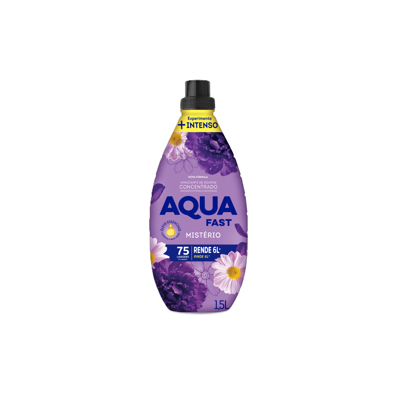 Amaciante de Roupas AQUAFAST Concentrado Mistério 1.5L