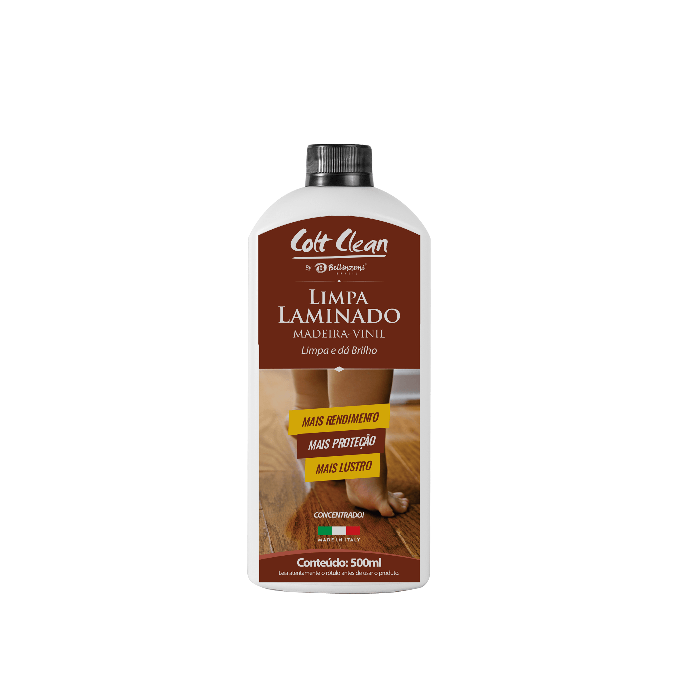 Limpador para Laminado COLT CLEAN Madeira e Vinil Limpa e dá Brilho 500ml
